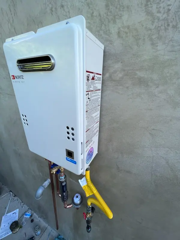 Tankless water heater installation for Leesport homes